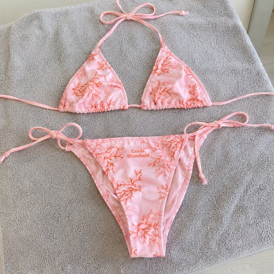 Bikinis with logo printing