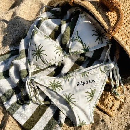 Branded bikinis with logo