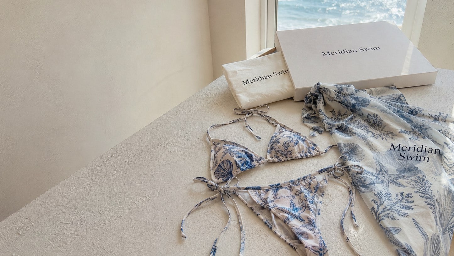 Custom printed bikinis with logo