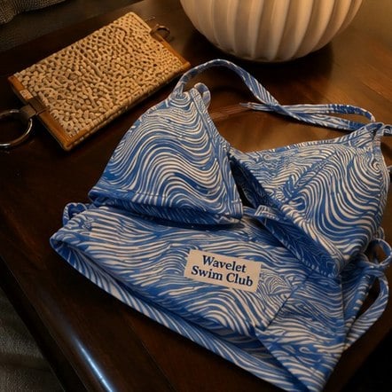 Promotional custom bikinis with company logo